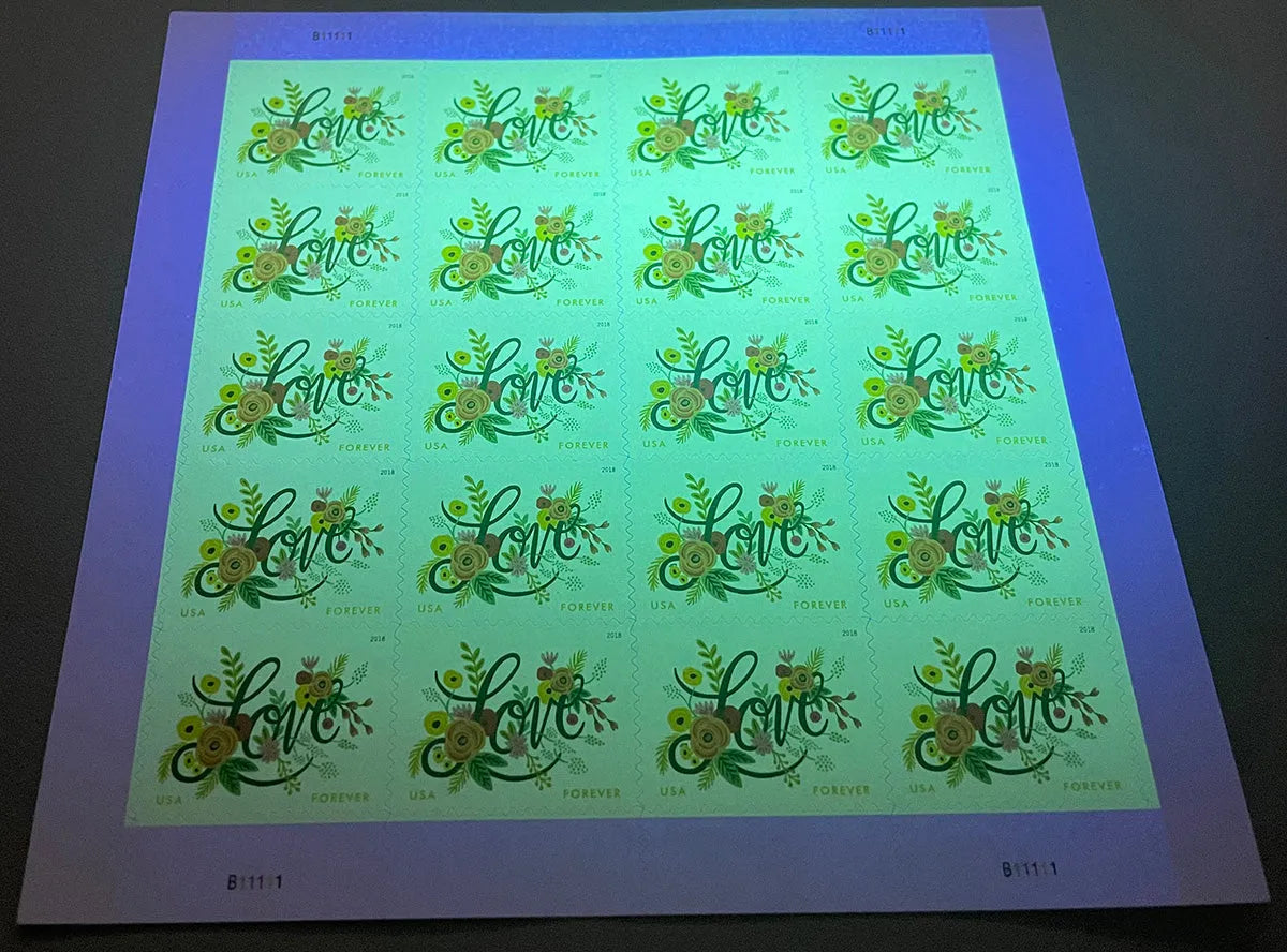 2018 Love Flourishes Forever First Class Postage Stamps