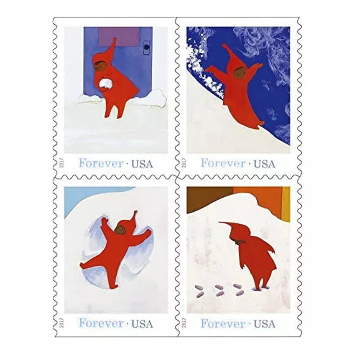 2017 Snowy Day Forever First Class Postage Stamps