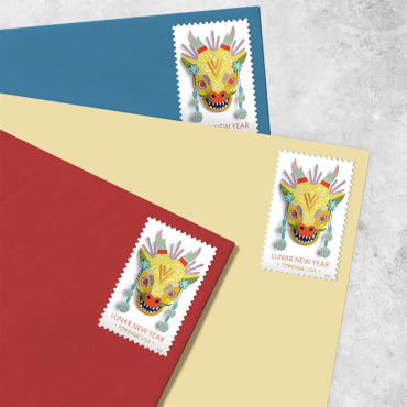 2024 Lunar New Year • Year of the Dragon Forever First Class Postage Stamps