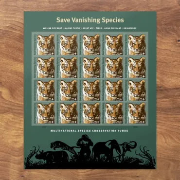 2011 Save Vanishing Species First Class Postage Stamps