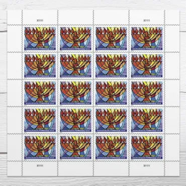 2022 Hanukkah Forever First Class Postage Stamps