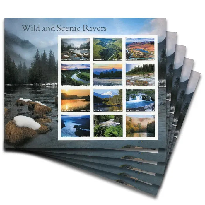 2019 Wild And Scenic Rivers Forever First Class Postage Stamps